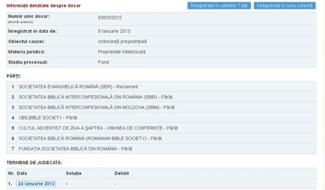 Cornilescu in judecata