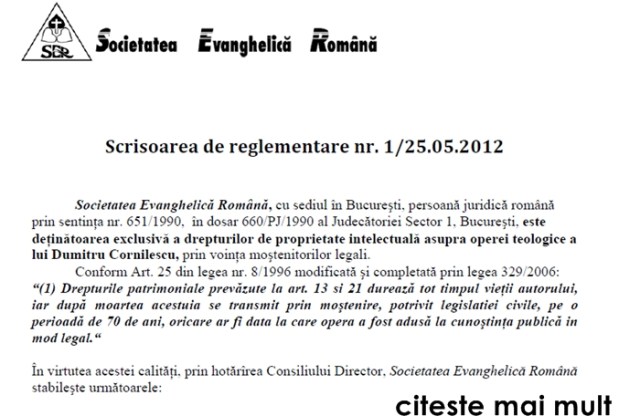 societatea evanghelica Romana