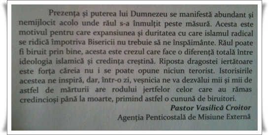 Vasilica Croitor despre 15 minute de cosmar