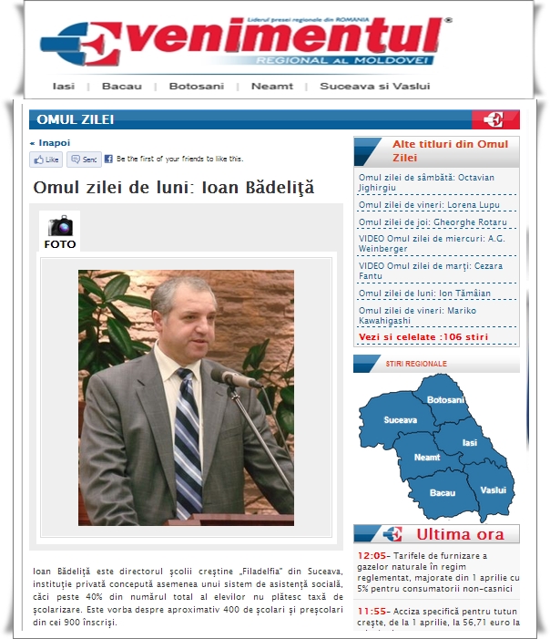 Badelita Ioan Omul zilei