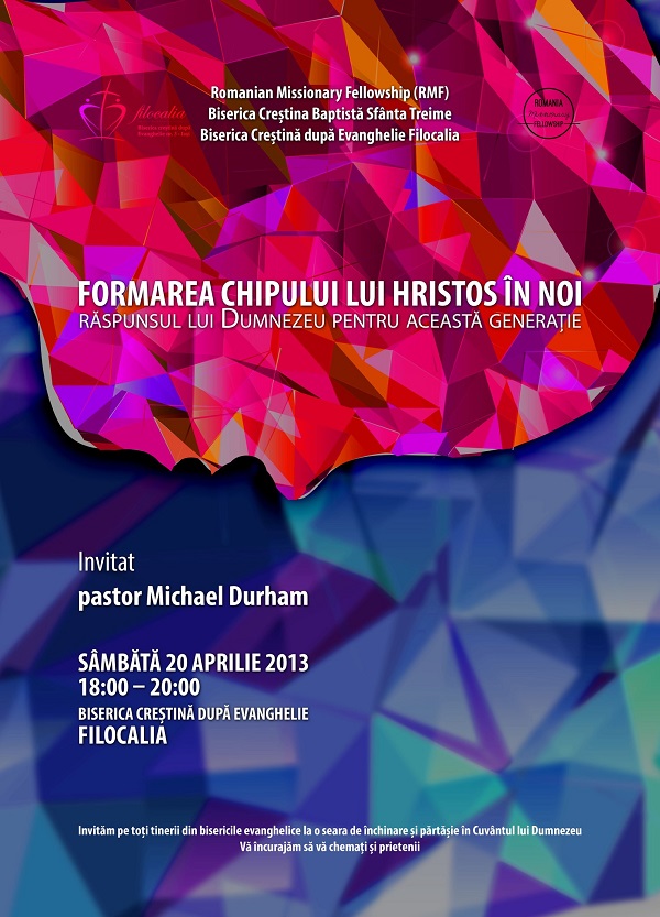 Hristos in noi - conferinta la Iasi