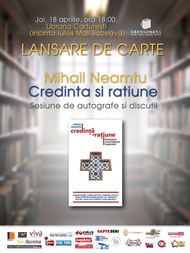 Mihail Neamtu lansare de carte