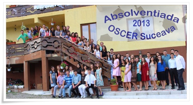 Absolventiada OSCER 2013 iulie