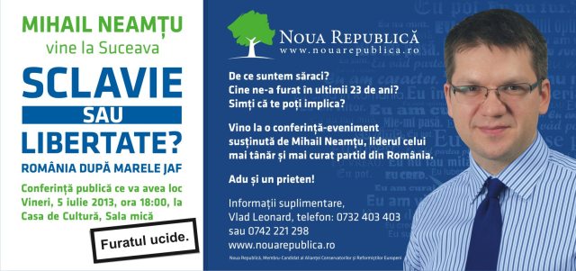 Mihail Neamtu la Suceava