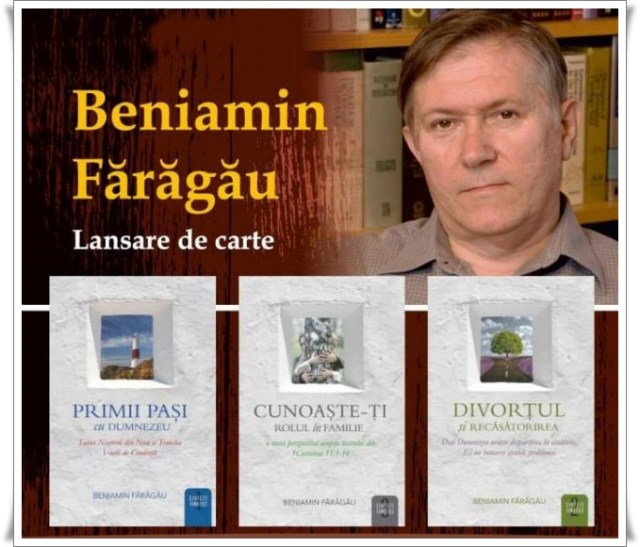 Beniamin Faragau lansare de carte