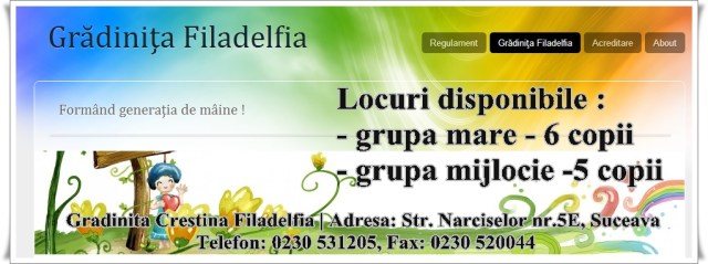 gradinita Filadelfia