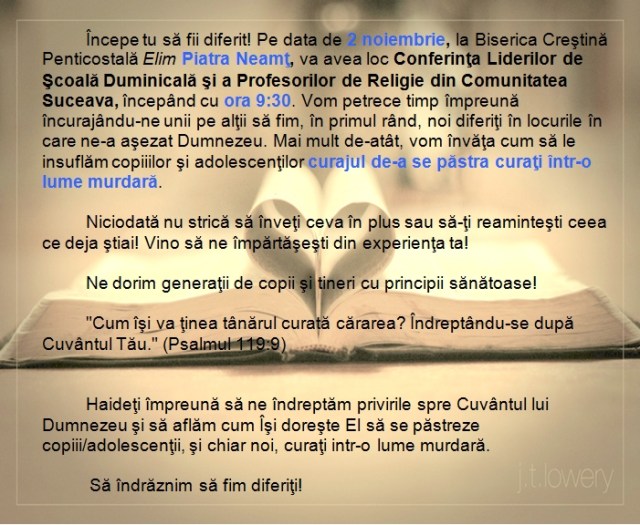 lideri de scoala duminicala