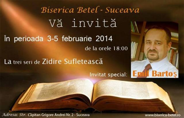 Emil Bartos la Suceava