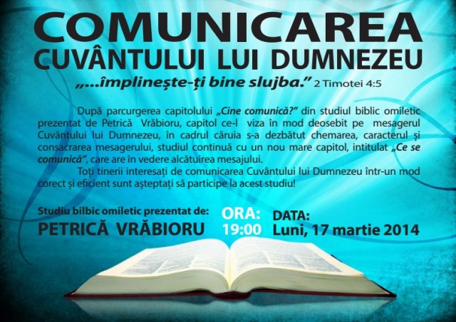 Comunicarea Cuvantului lui Dumnezeu