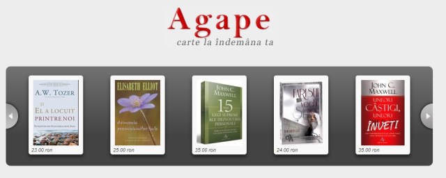 carti noi la Agape Suceava