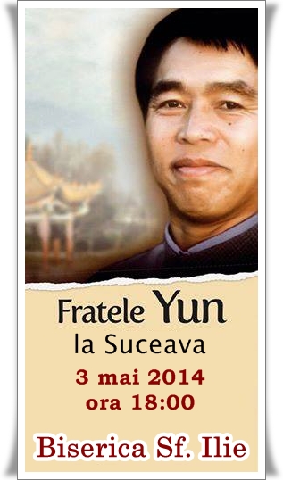 Brother YUN la Suceava