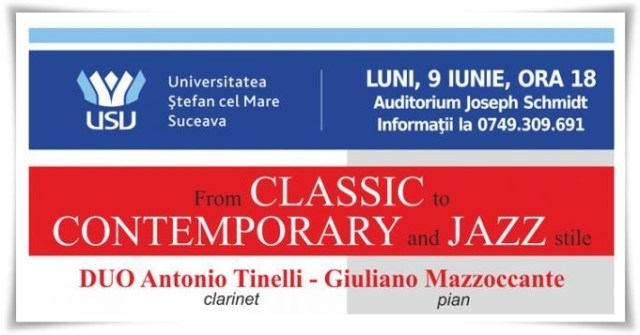 Concert Jazz la Suceava