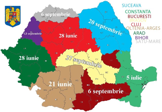 harta romania delimitarea judetelor