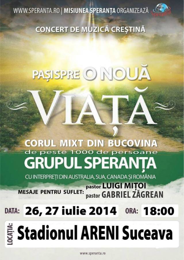 eveniment pe stadionul Areni 2014