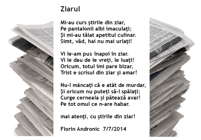 Sturile din ziar - Florin Andronic