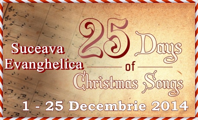 25 zile cantece de Craciun