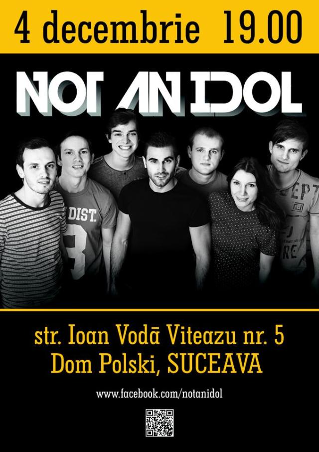 Not an Idol la Suceava