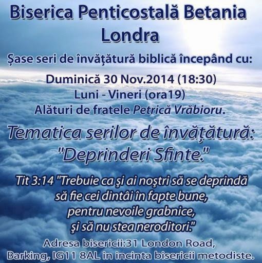 Petrica Vrabioru la Londra