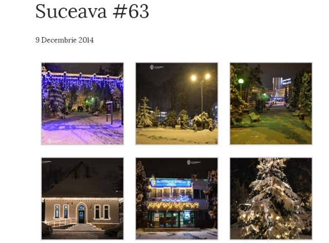 iarna la Suceava