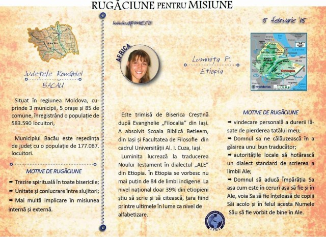 8-15 feb. 2015 calendar APME