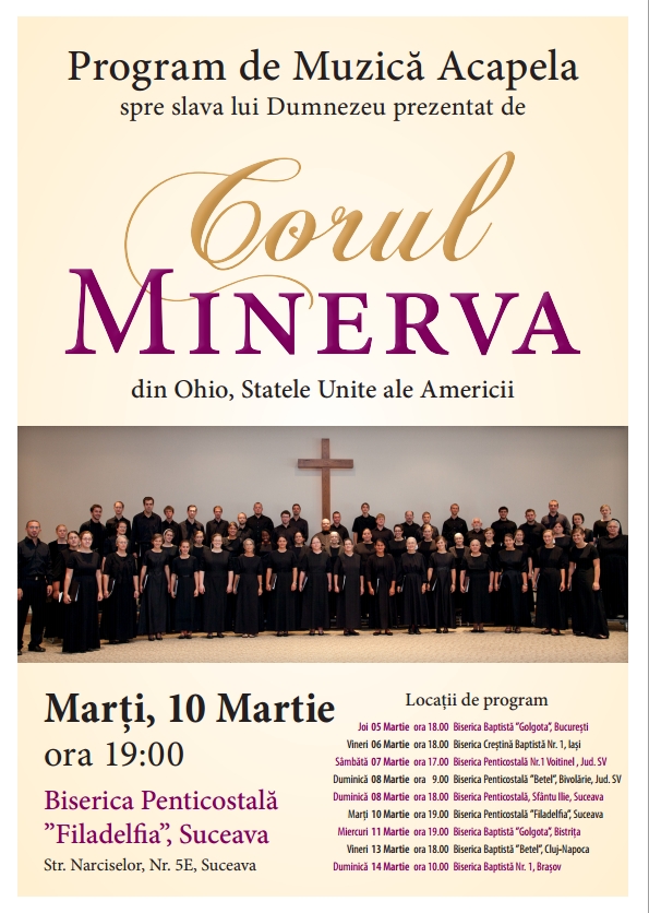 Corul Minerva la Suceava