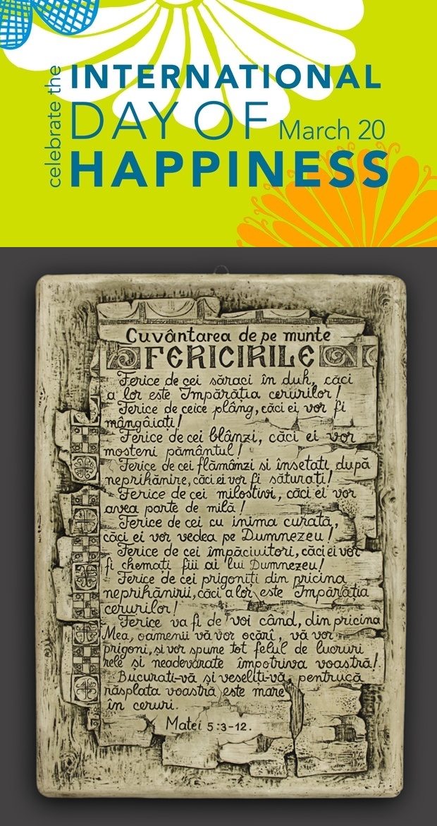 Ziua Internationala a fericirii-20 martie
