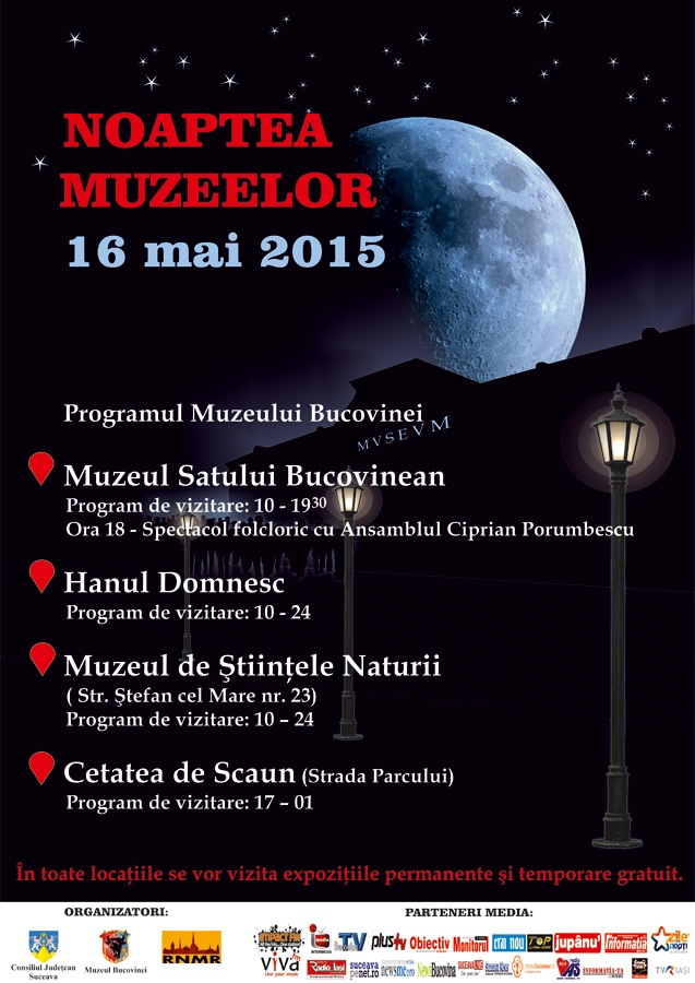 Noaptea muzeelor la Suceava