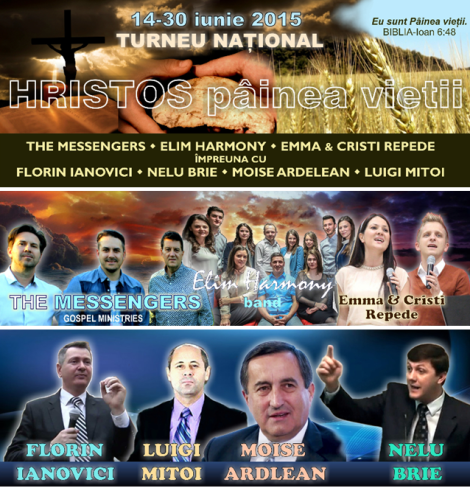 Hristos Painea Vietii - Turneu