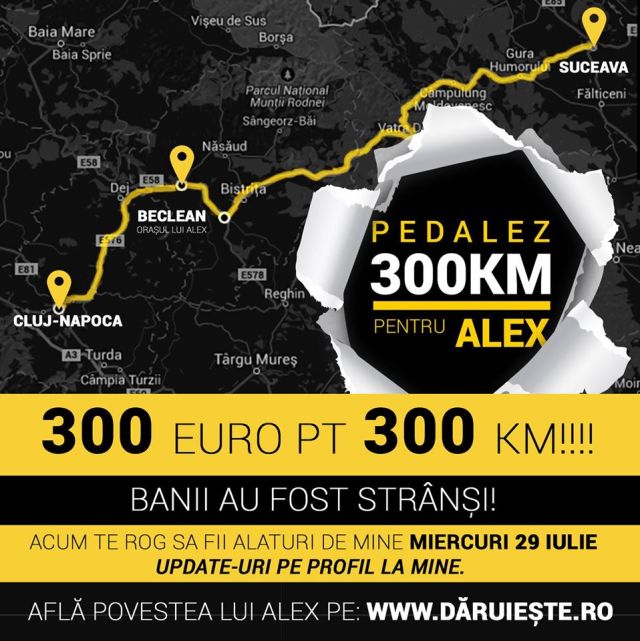 Dan Boingeanu pedaleaza