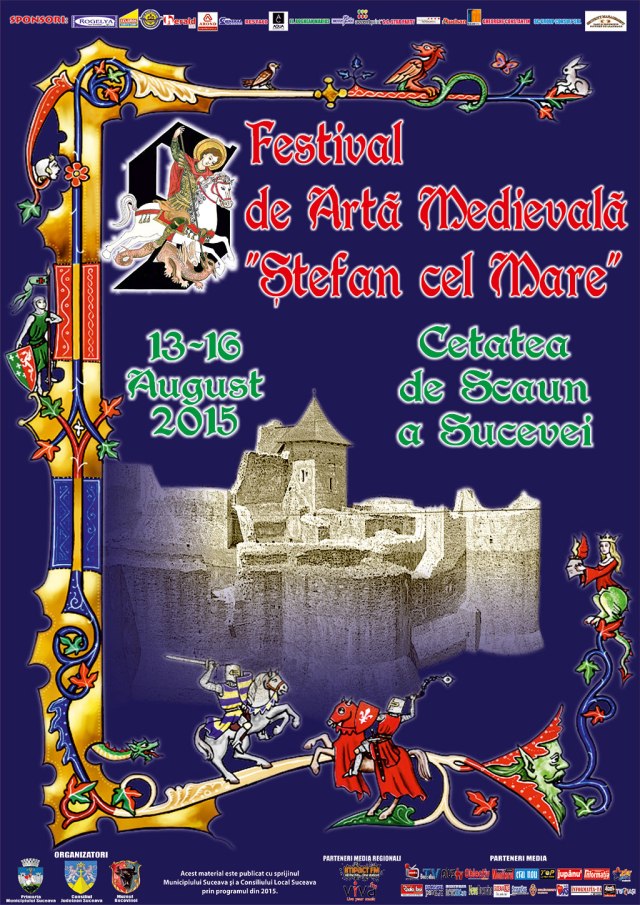 Festival de arta medievala Suceava 2015
