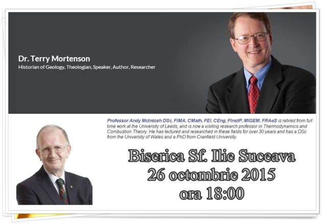 Terry Mortenson la Suceava-vert