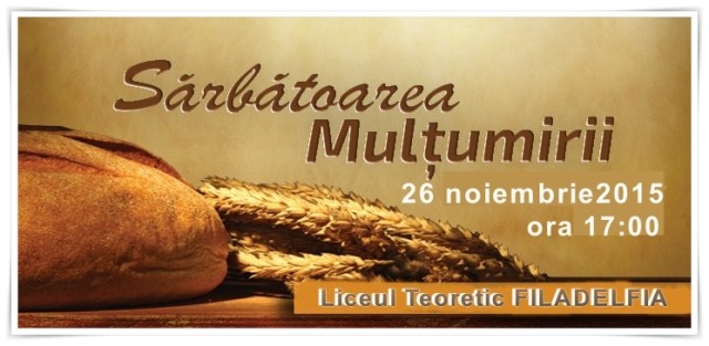 Sarbatoarea Multumirii