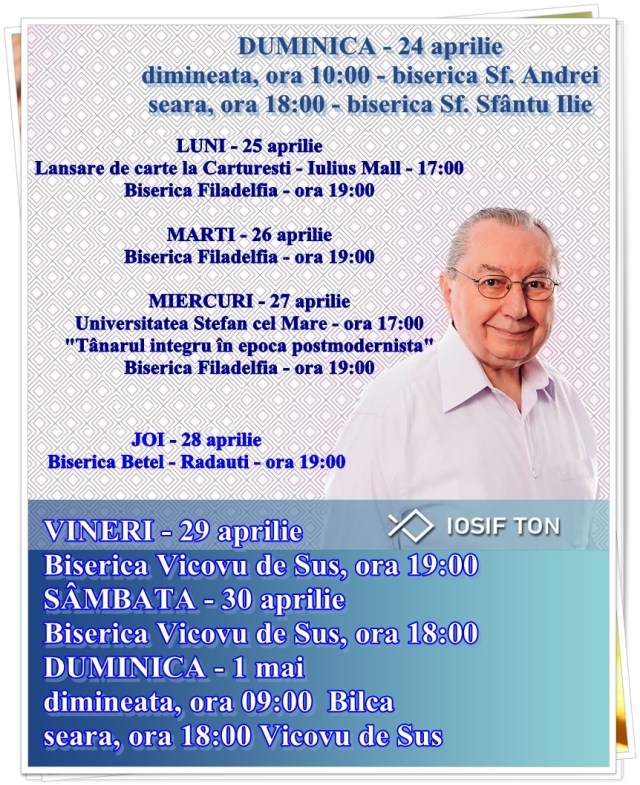 IOSIF TON pentru DAVID