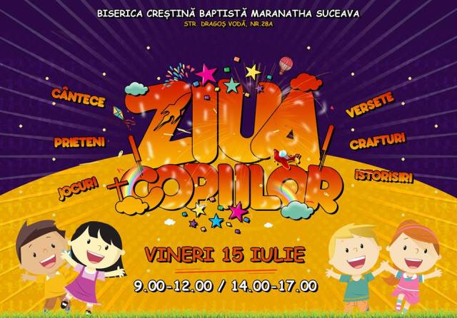 Ziua copiilor Maranata Suceava