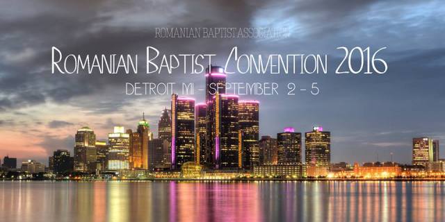 Conventia Bisericilor Baptiste 2016