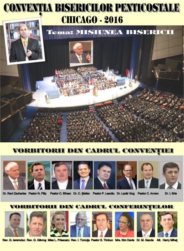 Conventia bisericilor penticostale  Chicago 2016