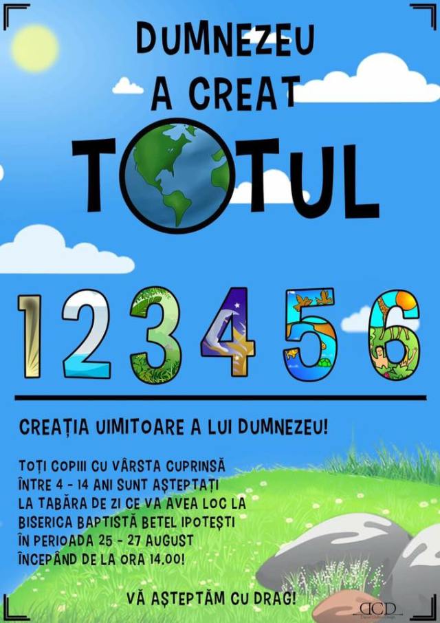 tabara copii la Ipotesti