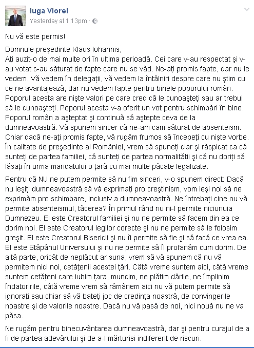 Viorel Iuga catre Klaus Iohannis.jpg