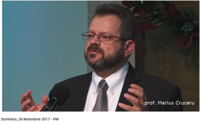 profesor Marius Cruceru