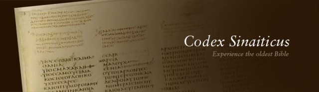 codex Sinaiticus