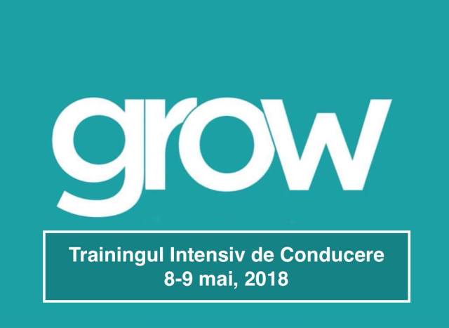 Grow - training intensiv de conducere 8-9 mai 2018