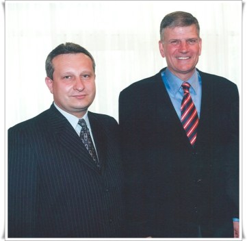 Ionel Tutac si Franklin Graham