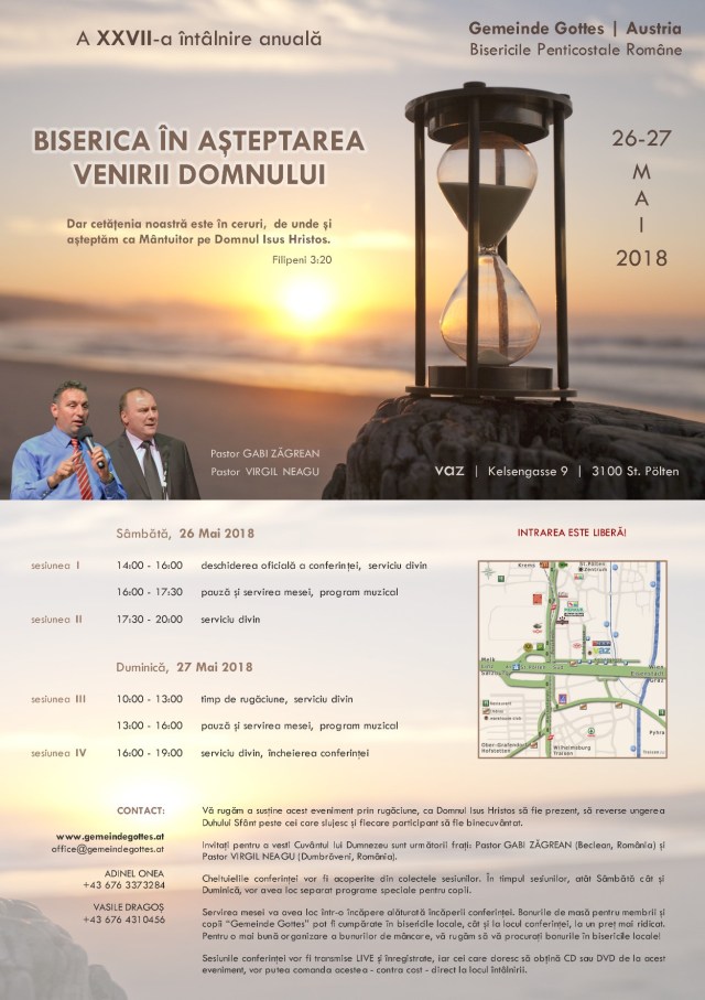 Intalnirea anuala a bisericilor din Austria 2018