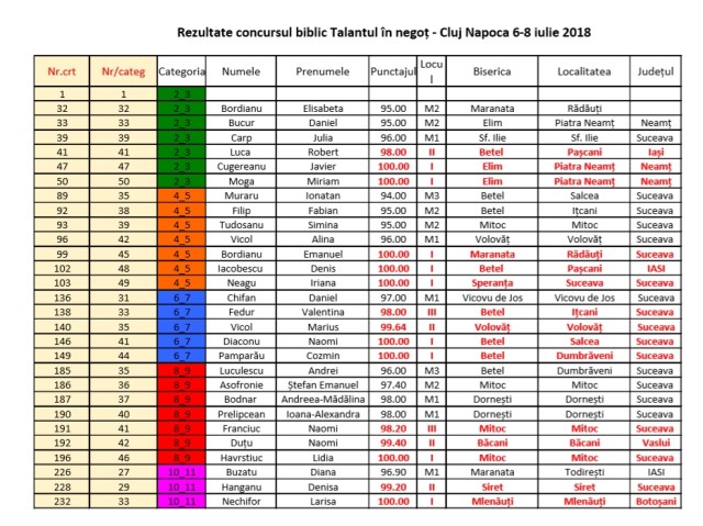 Talantul in negot 2018 copii