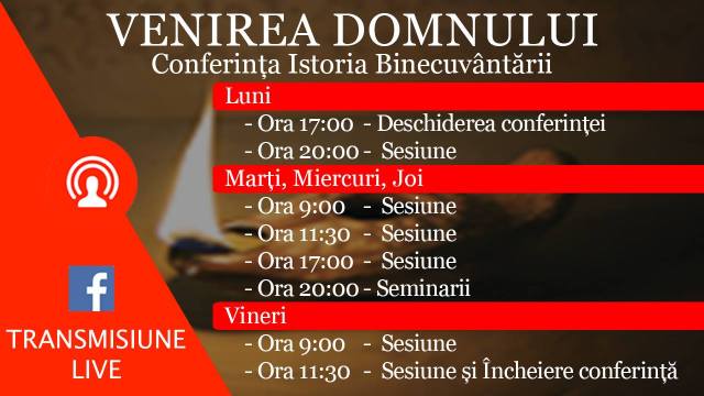 Conferinta cu Beniamin Faragau Venirea Domnului