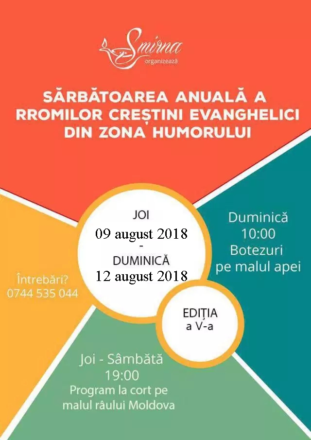 SArbatoarea anuala a rromilor 2018